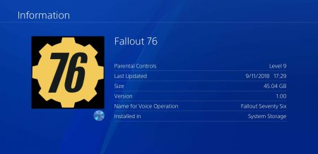 fallout 76 install size