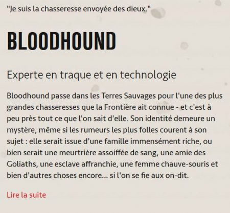 bloodhound fr