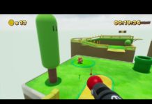 Super Mario Bros version FPS