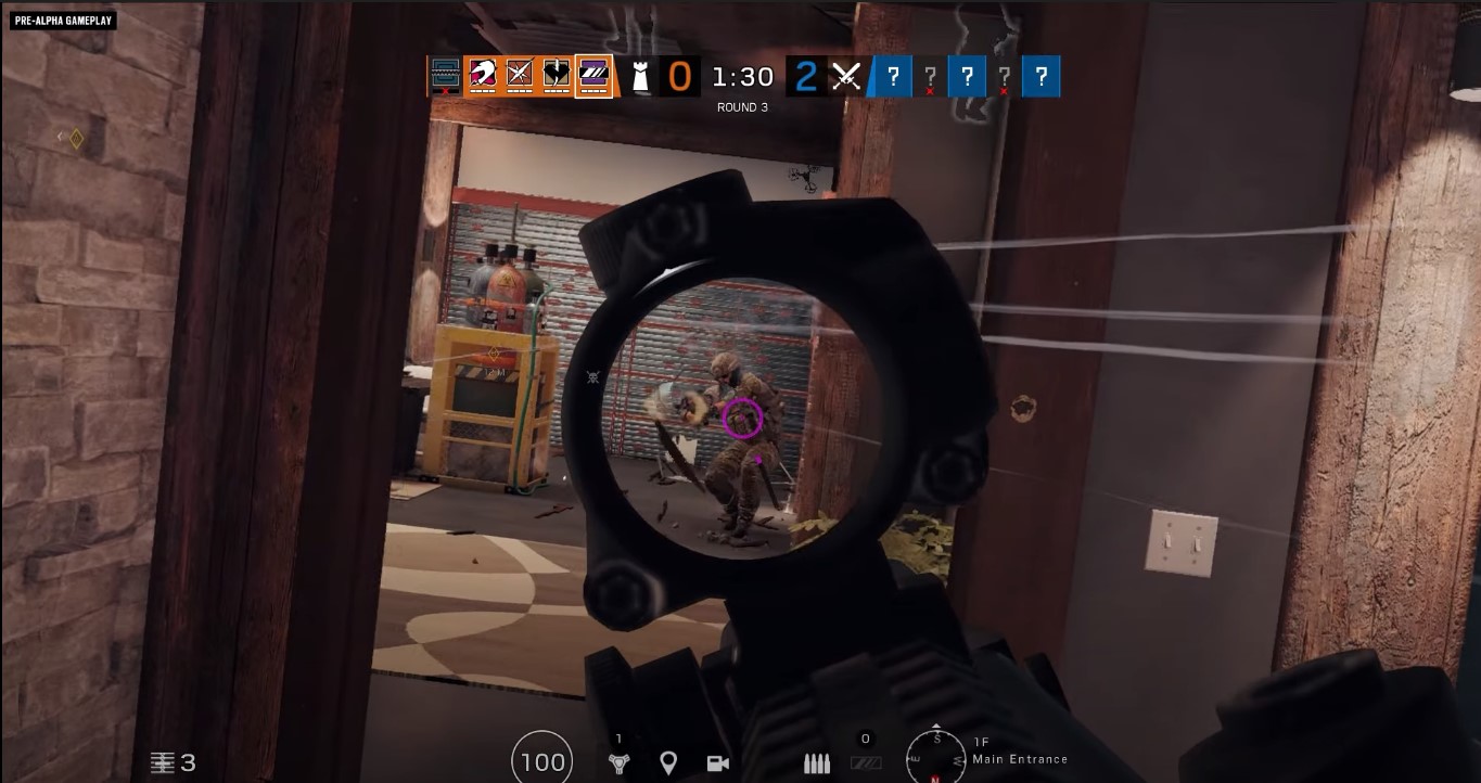 Rainbow Six siege mauve