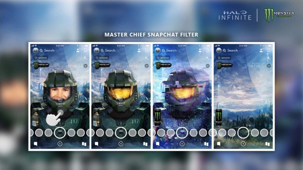 Halo Infinite Snapchat