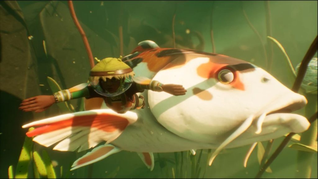 Grounded Pond Update Koi