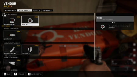 Back 4 Blood attachments