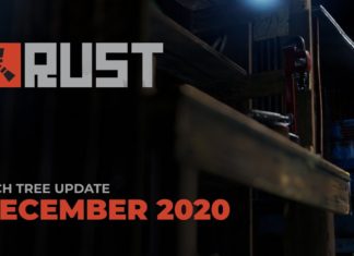 La Tech Tree Update est disponible sur Rust