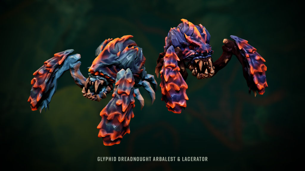 deep rock galactic dreadnought arbalest et lacerator