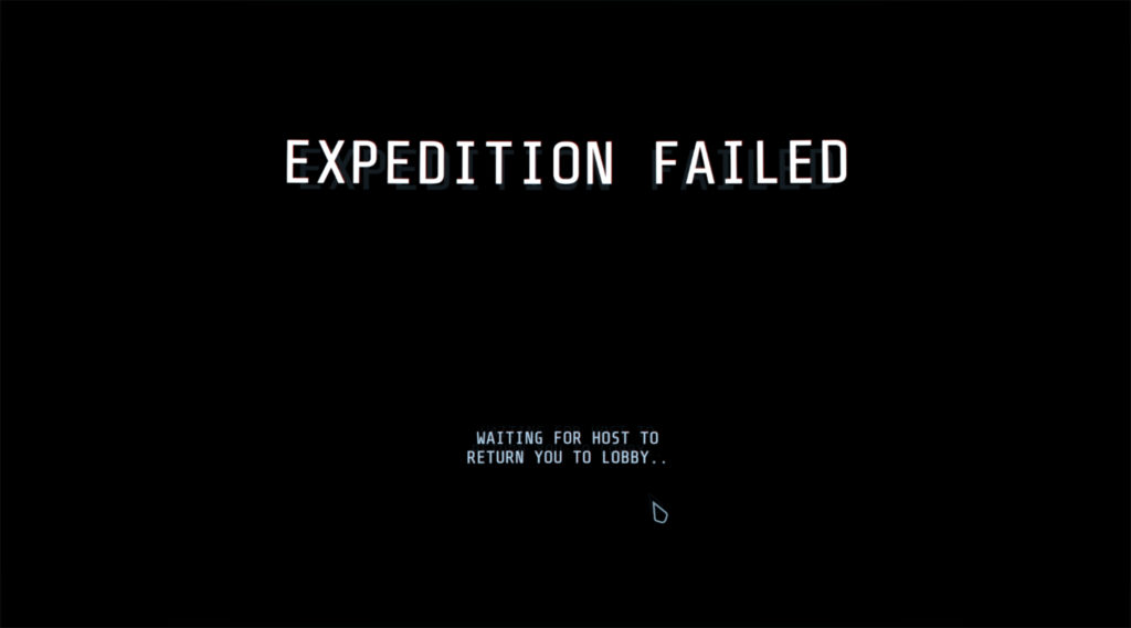 GTFO Rundown Rebirth expedition failed