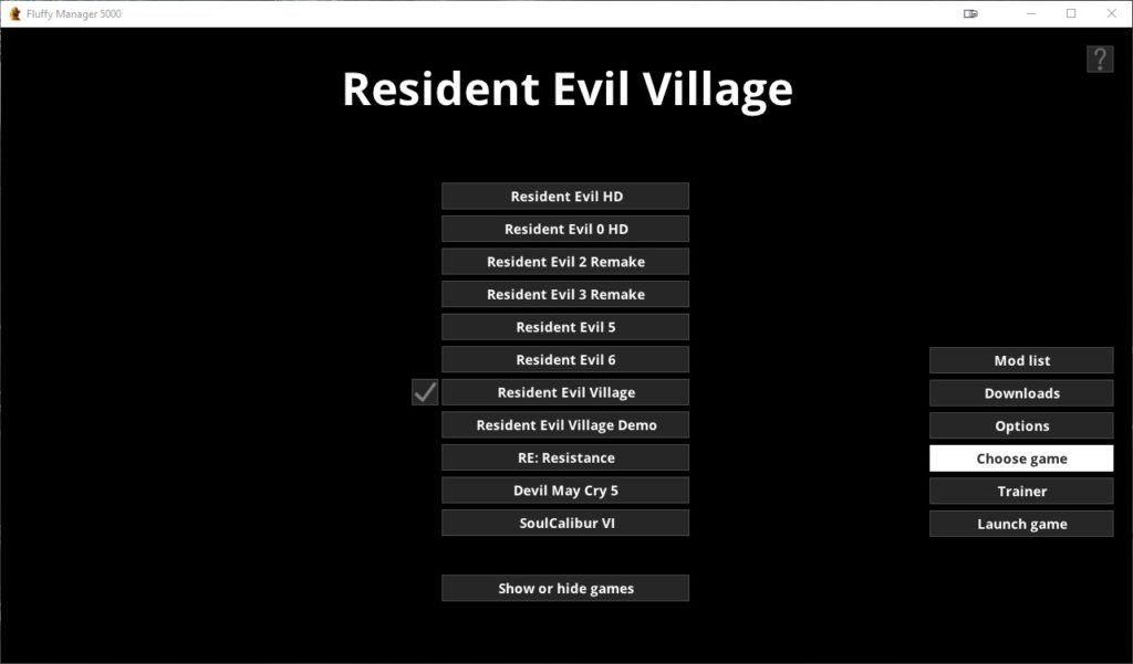 Resident Evil 8 Mod FOV3