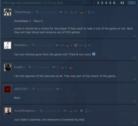 SHVR comments