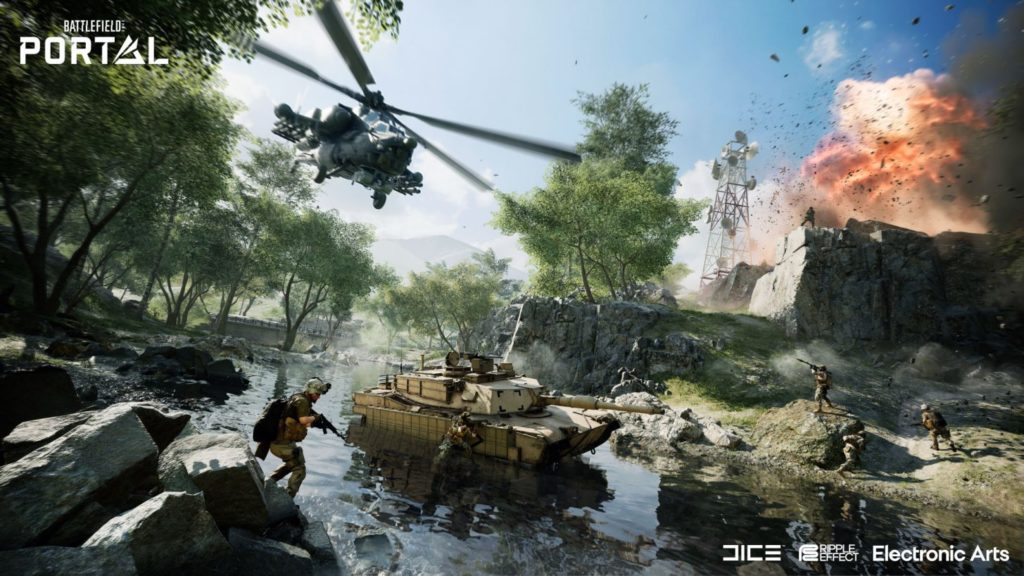 Battlefield 2042, l'expérience Battlefield Portal enfin dévoilée 1 battleifeld 2042 caspianborder