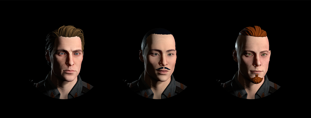 desolate visages