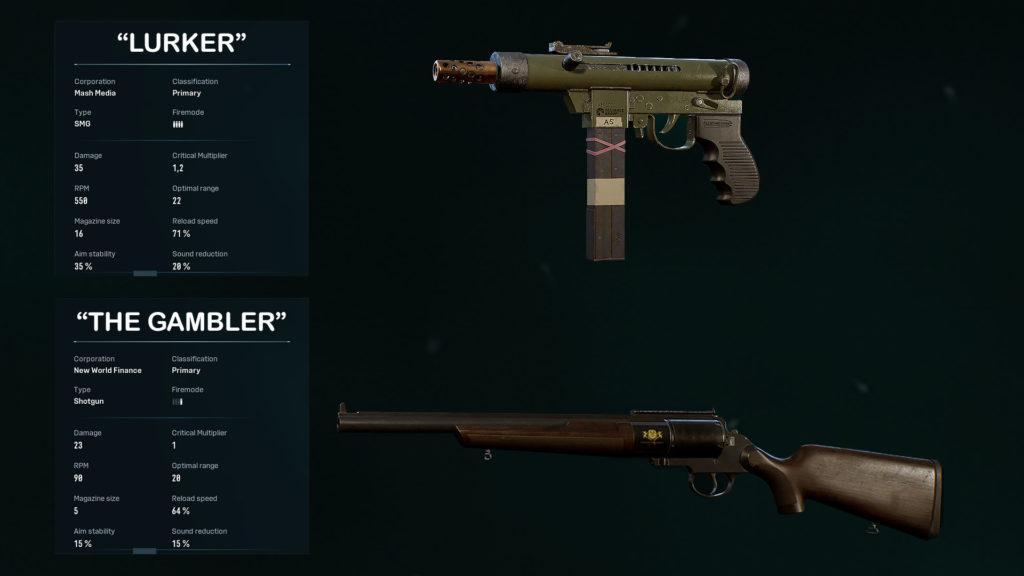 ninetofive 0.2.0.0 weapons