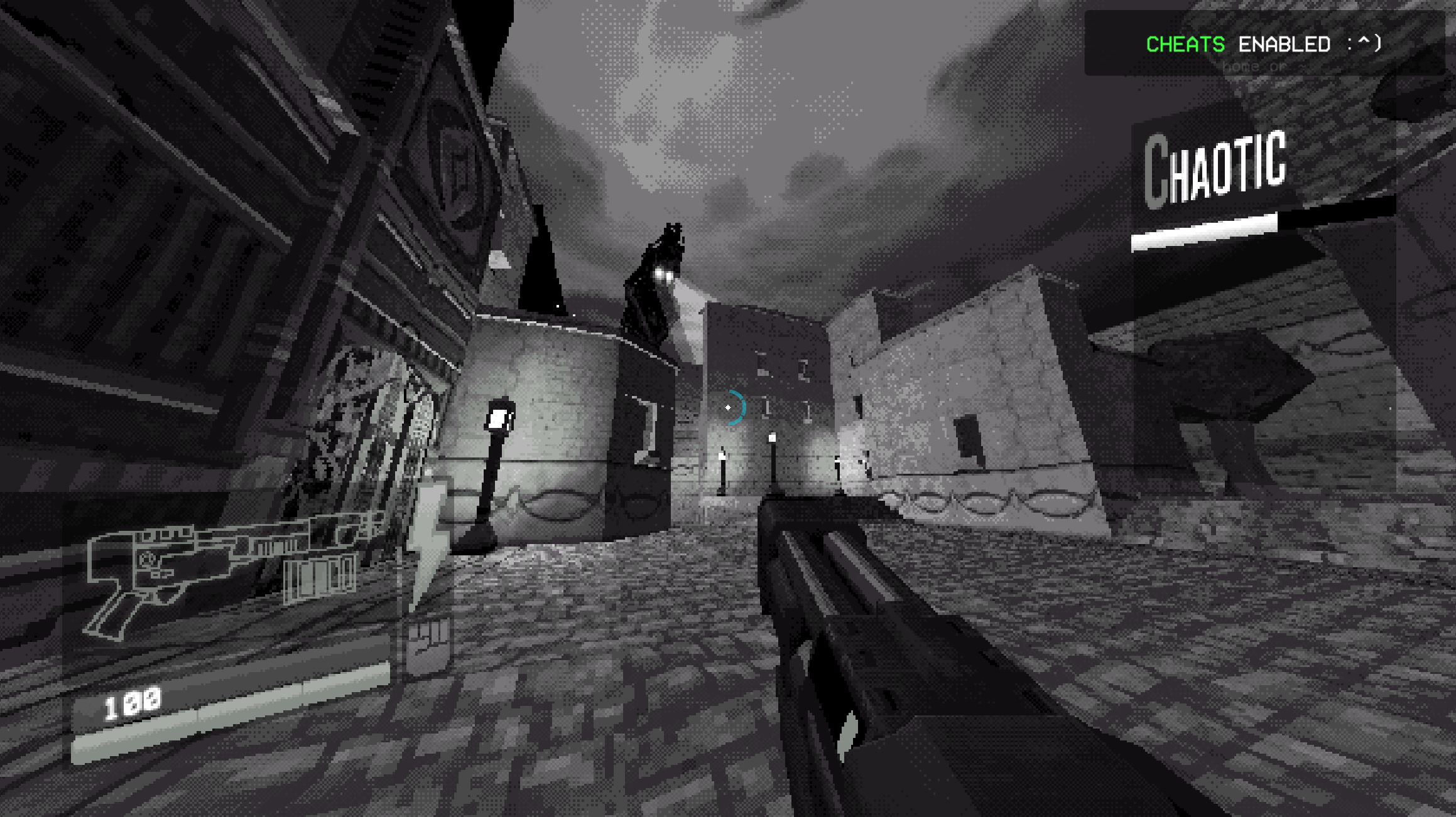 Ultrakill black white
