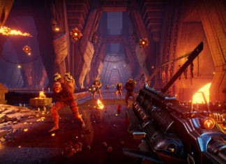 Une nouvelle vidéo pour Scathe, un bullet hell à la première personne