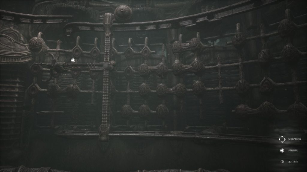 Scorn - L'un des premiers puzzles rencontrés