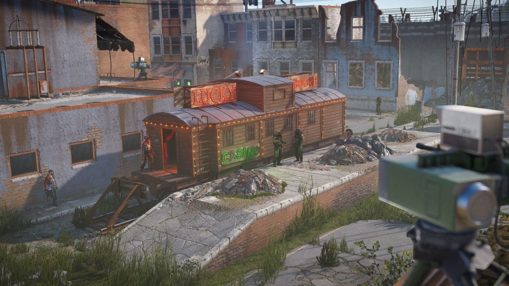 Rust caboose outpost