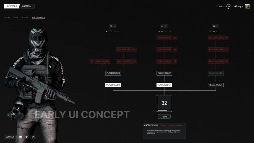 Beautiful Light operateur arbre de competence