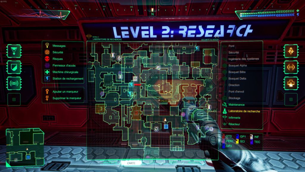 System Shock Remake - carte