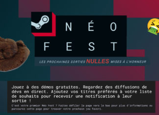 Steam Néo Fest Octobre 2023 - naze