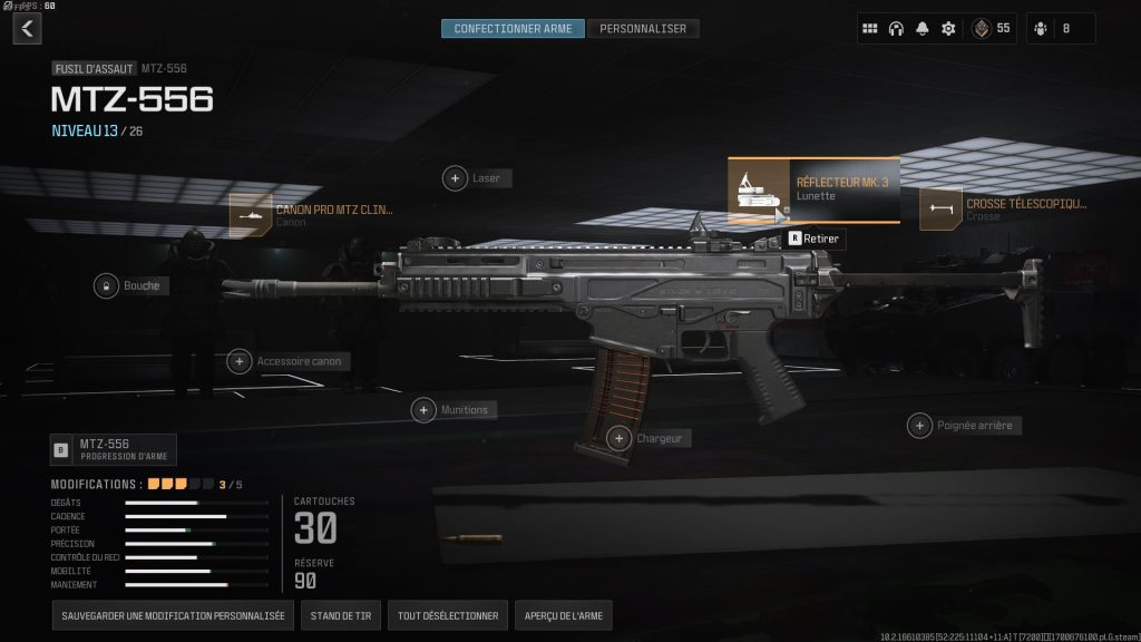 Call Of Duty - Modern Warfare III - menu