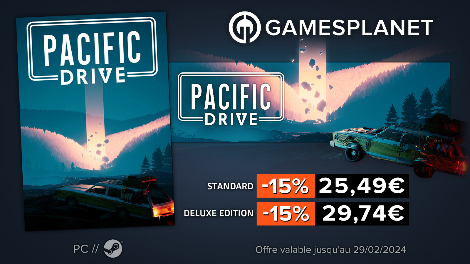 offre gamesplanet pacific drive