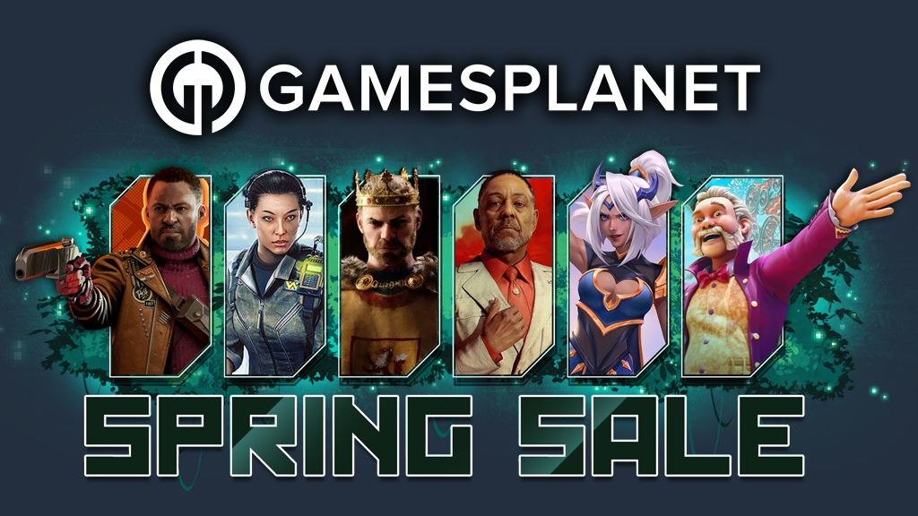 Gamesplanet spring sale 2024