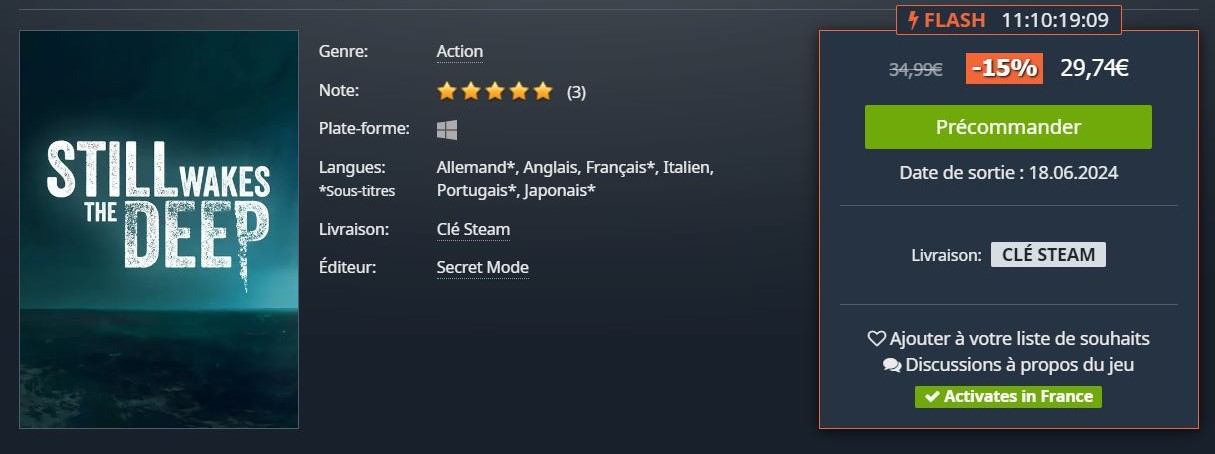 Gamesplanet Still Wakes The Deep