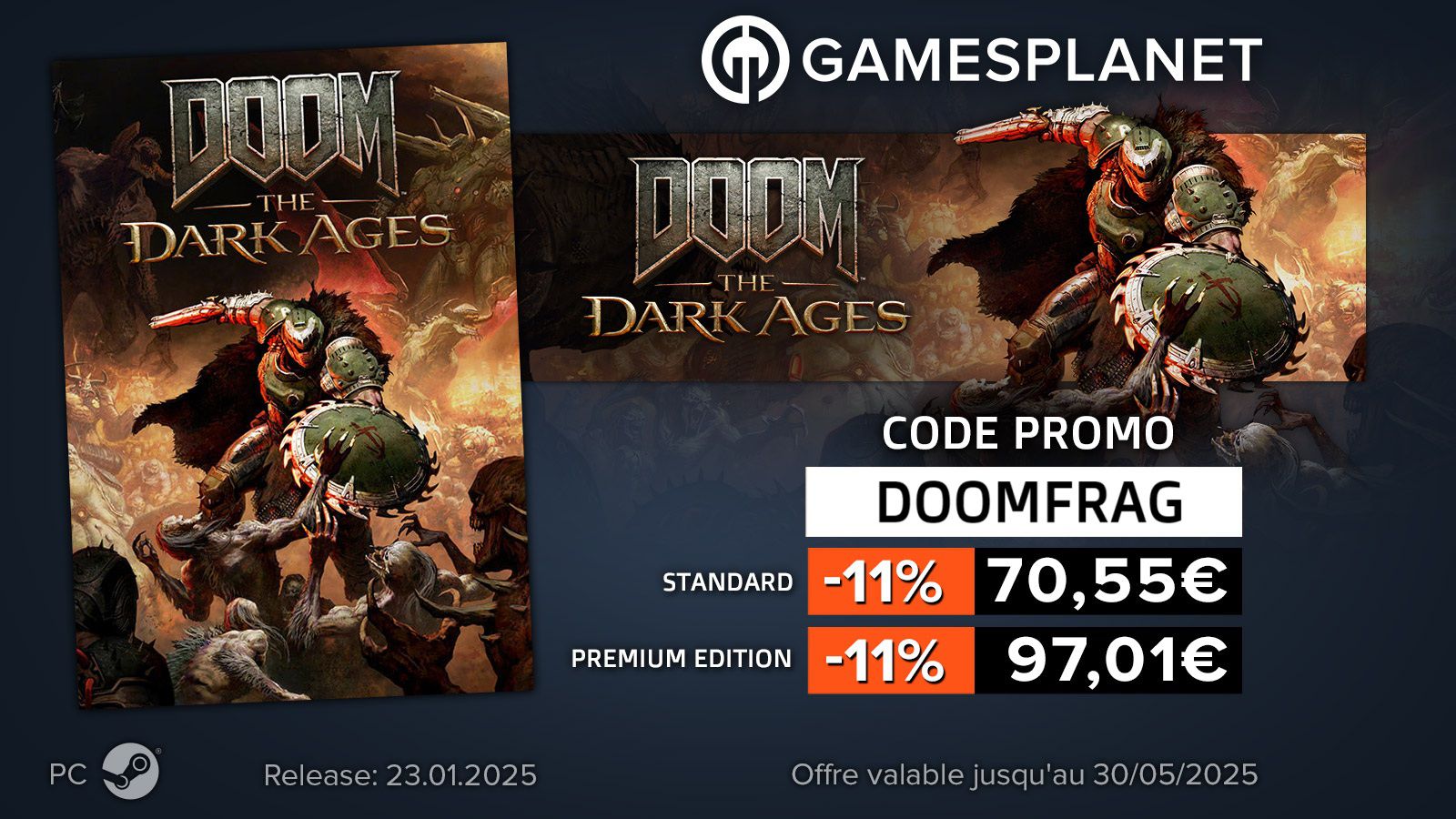 Code promo DOOMFRAG