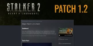 S.T.A.L.K.E.R. 2: Heart of Chornobyl patch 1.2