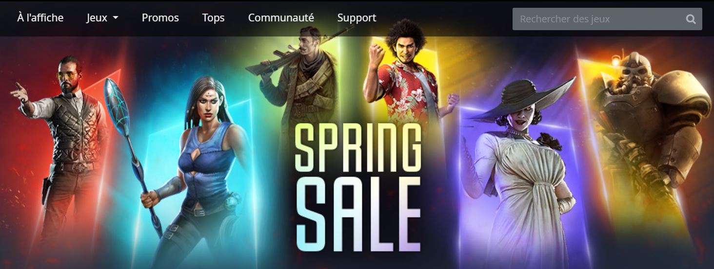 Gamesplanet spring sale 2025