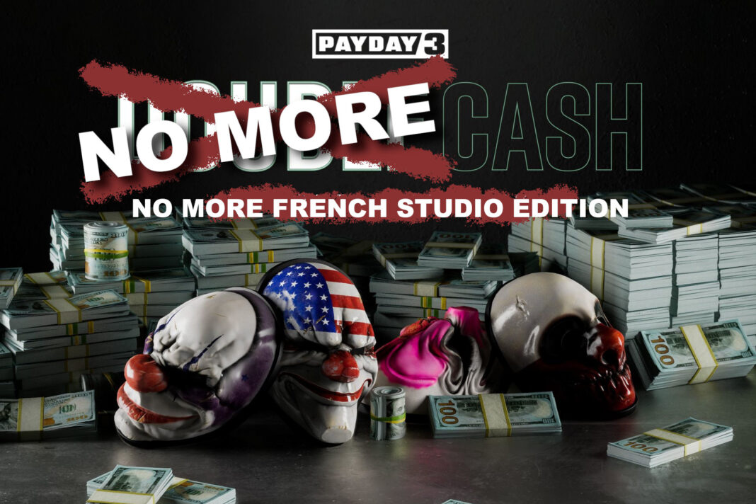 PAYDAY 3 French studio lay off