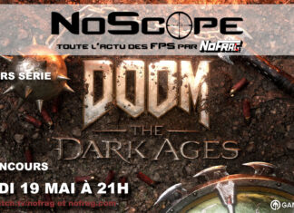 Retrouvez-nous lundi 19 mai à 21 h pour le NoScope spécial DOOM: The Dark ages et quelques autres trucs NoScope DOOM: The Dark Ages