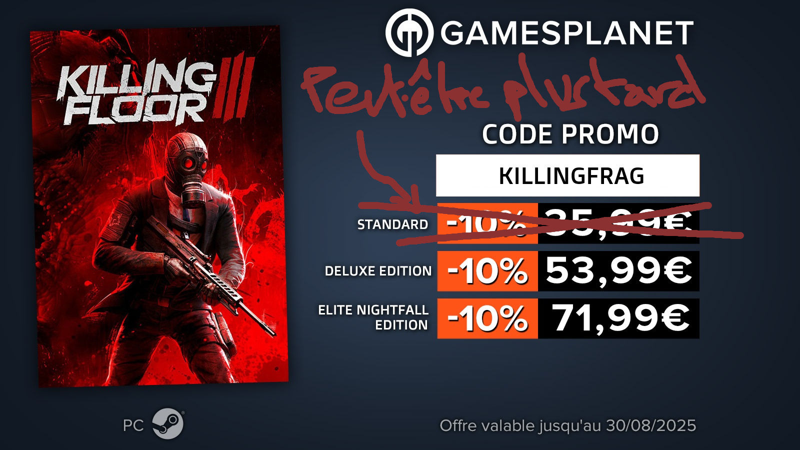 Gamesplanet Killing Floor 3 - KILLINGFRAG plus tard
