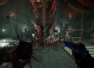 Saber ne fait pas les choses à moitié avec le gore de Clive Barker’s Hellraiser: Revival Clive Barker’s Hellraiser: Revival