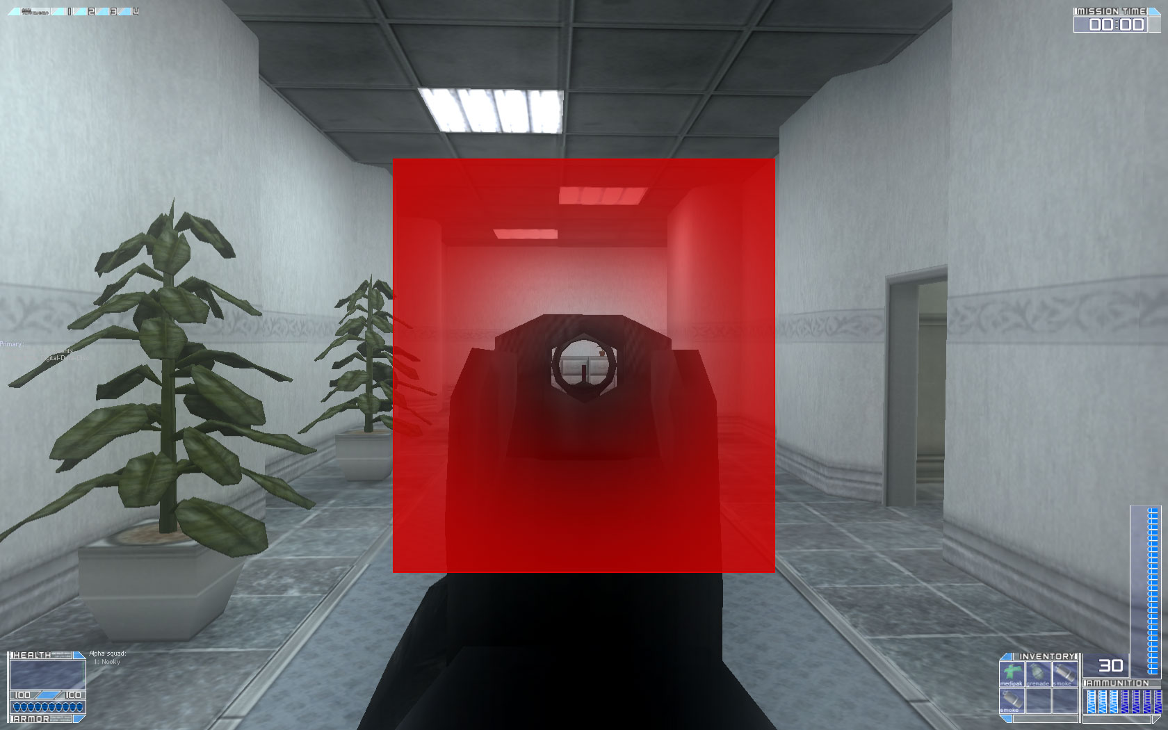 Iron sight freeaim type rectangle deadzone a decalage