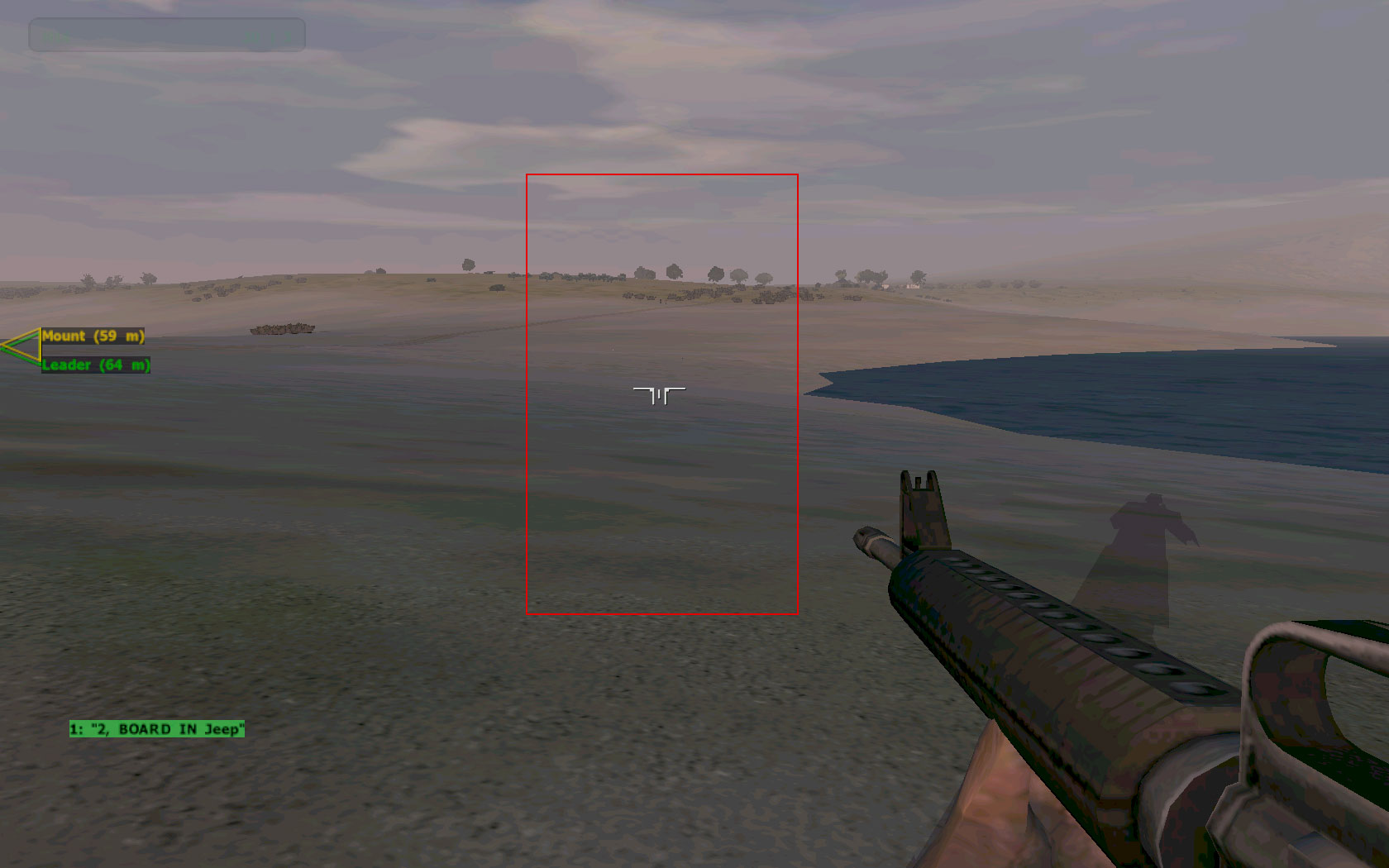 Visee freeaim type rectangle deadzone
