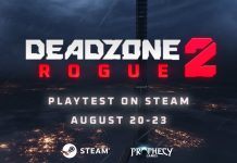 Des playtests du 20 au 23 août pour Deadzone Rogue 2