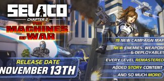 Du nouveau pour l’excellent Selaco : Chapter 2: The Machines of War arrive enfin le 19 novembre Selaco Chapter 2