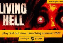 LIVING HELL, le rétro-FPS coopératif horrifique, ouvre ses playtests et annonce une sortie pour l’été 2027